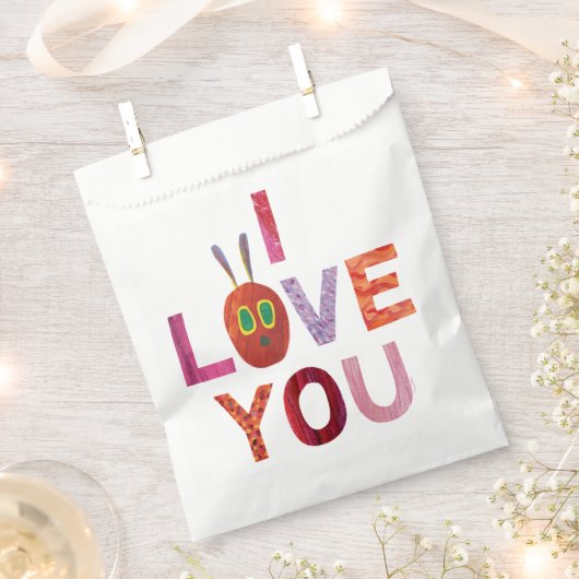 Eric Carle | Rups Ik hou van je Bedankzakje (Geknipt)