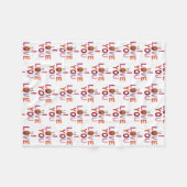 Eric Carle | Rups Ik hou van je Fleece Deken (Voorkant (Horizontaal))