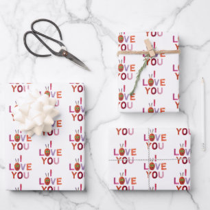 Eric Carle Rups Ik hou van je Inpakpapier Vel