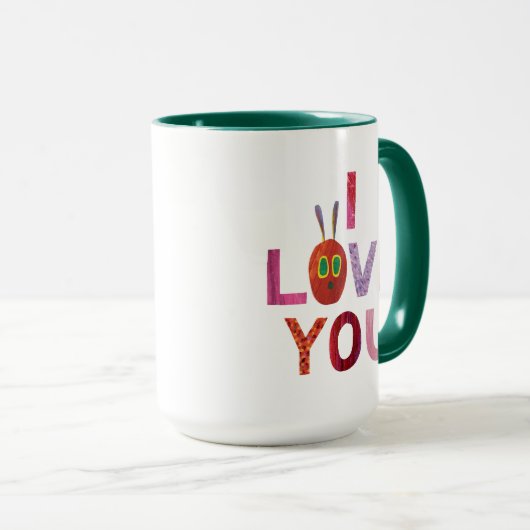 Eric Carle | Rups Ik hou van je Mok (Voorkant rechts)