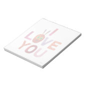 Eric Carle | Rups Ik hou van je Notitieblok (Linkerzijde)