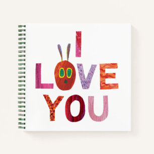 Eric Carle Rups Ik hou van je Notitieboek
