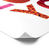 Eric Carle | Rups Ik hou van je Poster (Hoek)