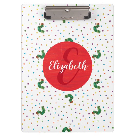 Eric Carle | Rupsen en Stippen Patroon Klembord (Voorkant)