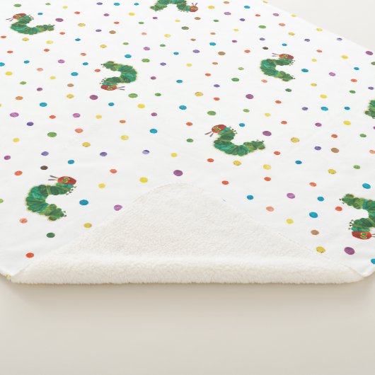 Eric Carle | Rupsen en Stippen Patroon Sherpa Deken (3/4)