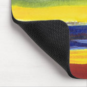 Eric Carle Style Waterverf Fine Art Mousepad Muismat (Hoek)