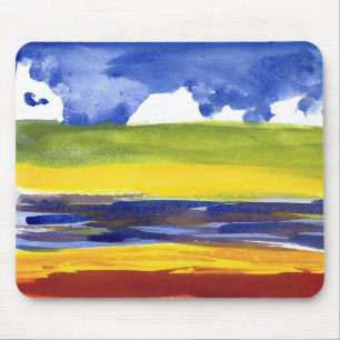 Eric Carle Style Waterverf Fine Art Mousepad Muismat