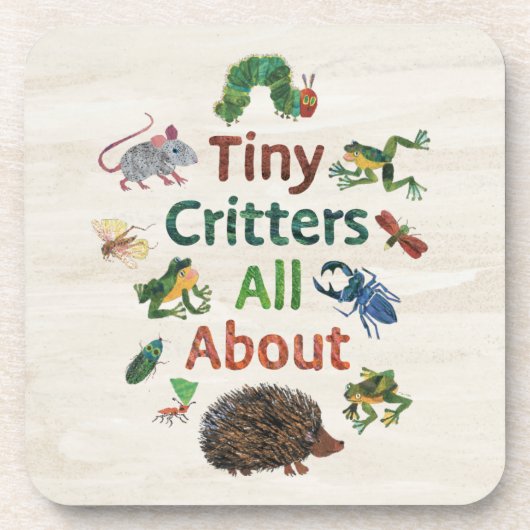 Eric Carle | Tiny Critters Alles over Bier Onderzetter (Voorkant)