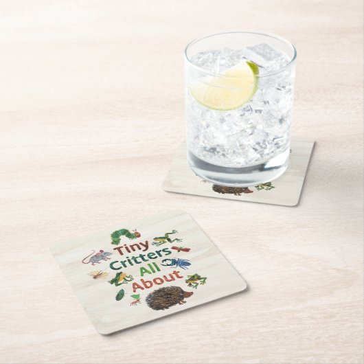 Eric Carle | Tiny Critters Alles over Kartonnen Onderzetters (Insitu)