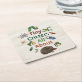 Eric Carle | Tiny Critters Alles over Kartonnen Onderzetters (Schuin)