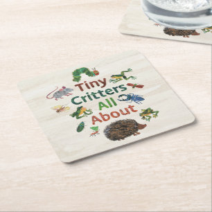 Eric Carle   Tiny Critters Alles over Kartonnen Onderzetters
