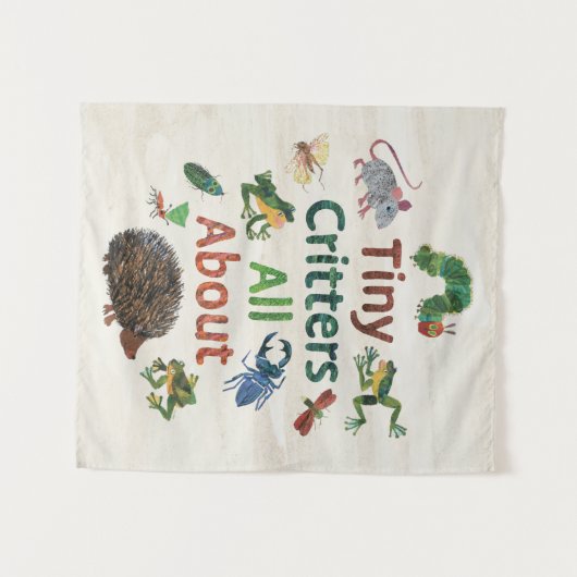 Eric Carle | Tiny Critters Alles over Wandkleed (Voorkant (horizontaal))