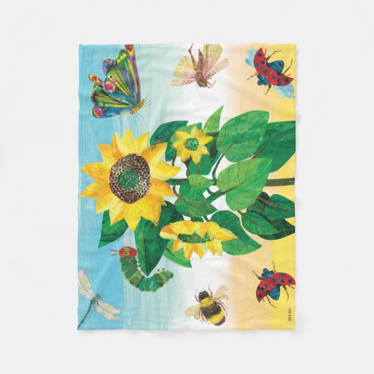 Eric Carle | Tuinschilderscène Fleece Deken (Voorkant)