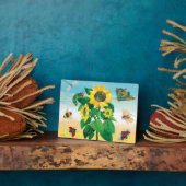 Eric Carle | Tuinschilderscène Fotoplaat (Zijkant)