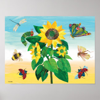 Eric Carle | Tuinschilderscène Poster