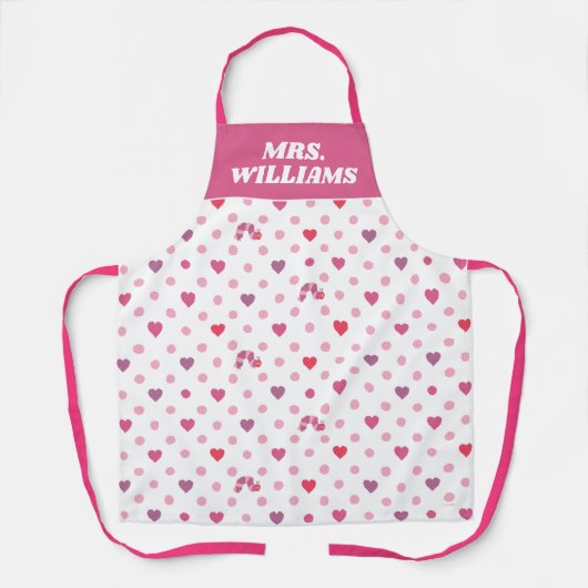 Eric Carle | Valentijn Hart | personaliseren Schort (Voorkant)
