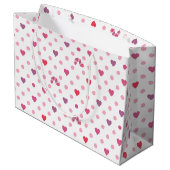 Eric Carle | Valentijn Heart Polka Dot Pattern Groot Cadeauzakje (Achterkant Gekanteld)