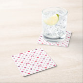 Eric Carle | Valentijn Heart Polka Dot Pattern Kartonnen Onderzetters (Insitu)