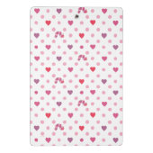 Eric Carle | Valentijn Heart Polka Dot Pattern Mini Klembord (Achterkant)