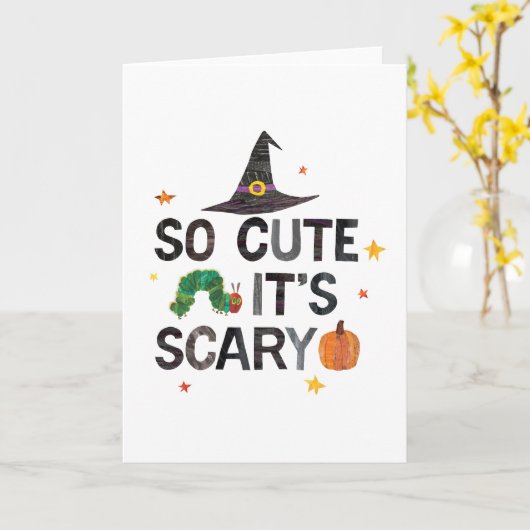 Eric Carle | Zo schattig dat het eng is Kaart (Gele Bloem)