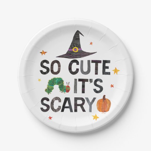 Eric Carle | Zo schattig het is eng Papieren Bordje (Voorkant)