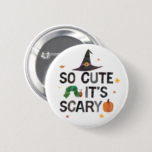 Eric Carle | Zo schattig het is eng Ronde Button 5,7 Cm (Voorkant /achterkant)