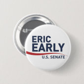 Eric Early voor de Button van de Amerikaanse Senaa (Voorkant /achterkant)