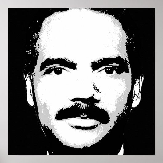 ERIC HOLDER STAMP INK ART POSTER (Voorkant)
