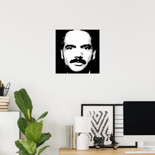 ERIC HOLDER STAMP INK ART POSTER (Thuiskantoor)