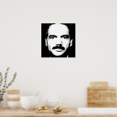ERIC HOLDER STAMP INK ART POSTER (Keuken)