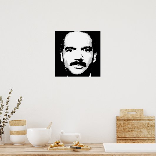 ERIC HOLDER STAMP INK ART POSTER (Keuken)