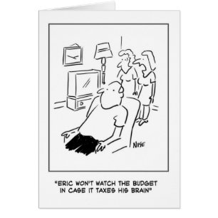 Eric kijkt niet naar het budget op TV