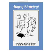 Eric kijkt niet naar het budget op TV (Voorkant)