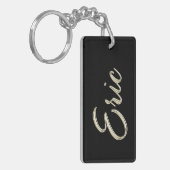 Eric Name whitegold Schlüsselanhänger Anhänger Sleutelhanger (Voorkant Links)