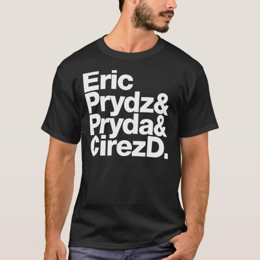 Eric Prydz AKA Pryda AKA Cirez D Classic T-Shirt (Voorkant)