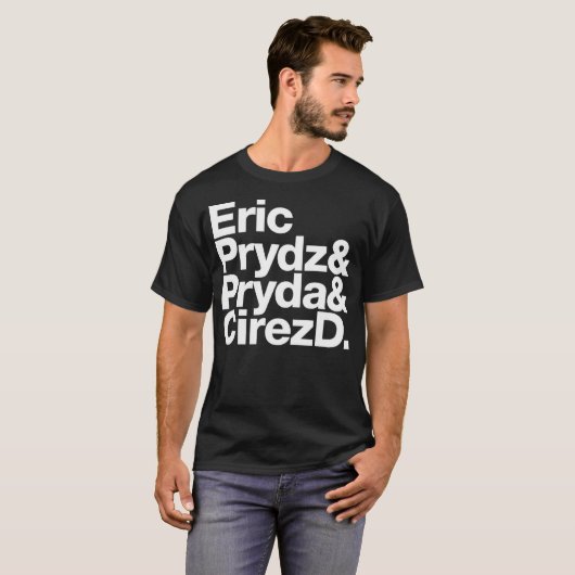 Eric Prydz Aka Pryda Aka Cirez D T-shirt (Voorkant volledig)