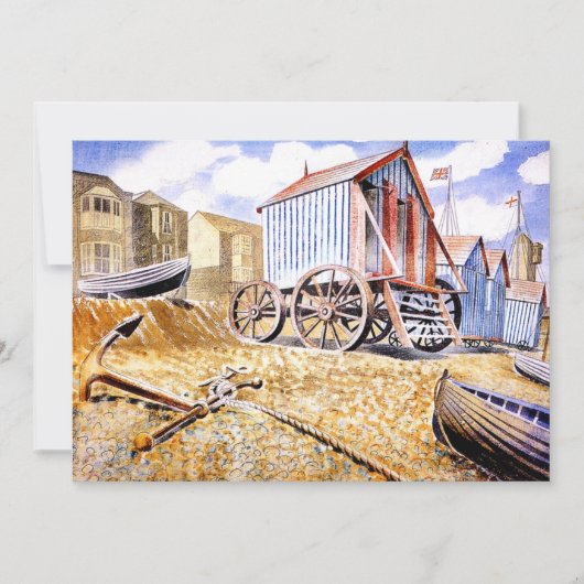 Eric Ravilious - Adelburgh Kaart (Voorkant)