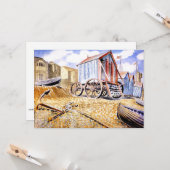 Eric Ravilious - Adelburgh Kaart (Voorkant / Achterkant in situ)