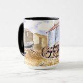 Eric Ravilious - Adelburgh Mok (Voorkant links)