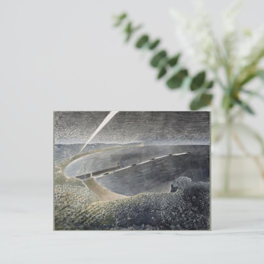 Eric Ravilious art, Kustverdediging Briefkaart (Staand voorkant)