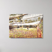 Eric Ravilious artwork, aardbeiennetten Canvas Afdruk (Voorkant)