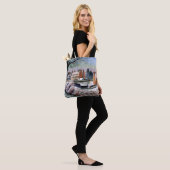 Eric Ravilious - De pastorie in de winter Tote Bag (Op model)