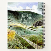 Eric Ravilious - De reus van Wilmington,  Notitieboek (Achterkant)
