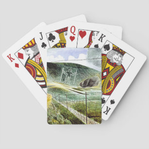 Eric Ravilious - De Wilmington Giant, Pokerkaarten
