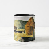 Eric Ravilious - Furlong, beroemd schilderij, Mok (Midden)