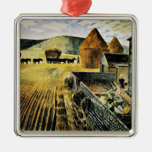 Eric Ravilious - Furlong Metalen Ornament