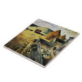 Eric Ravilious - Furlongs Tegeltje (Zijkant)