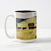 Eric Ravilious - Furlongs Tweekleurige Koffiemok (Links)