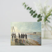 Eric Ravilious - Gevaarlijk werk bij lage toon Briefkaart (Staand voorkant)