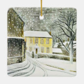 Eric Ravilious - Hallstead Road in Snow, Keramisch Ornament (Achterkant)